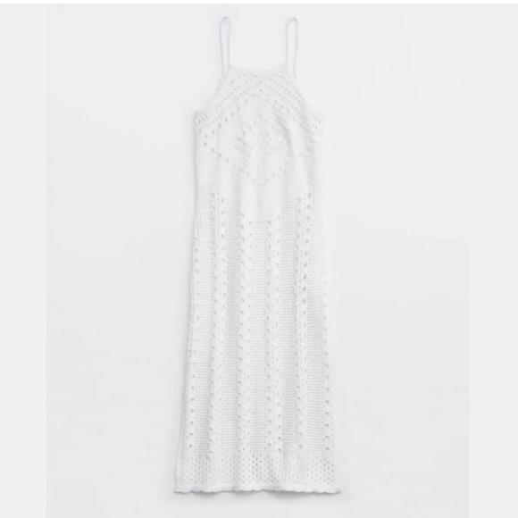 Aerie Crochet Midi Swimsuit Cover Dress - Picture 4 of 4